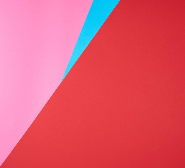 abstract background of colorful shapes, full frame - Foto, Imagem
