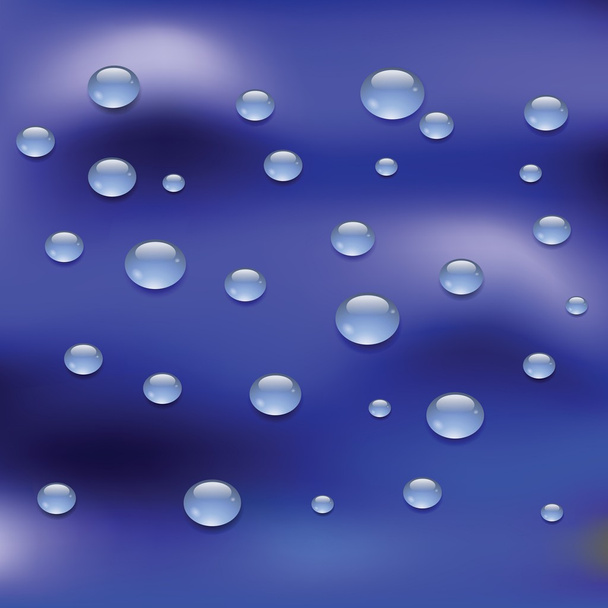 Gotas de água - Vetor, Imagem