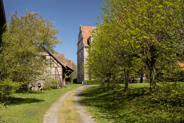 Old castle of Nesselroeden in Hesse - Photo, Image