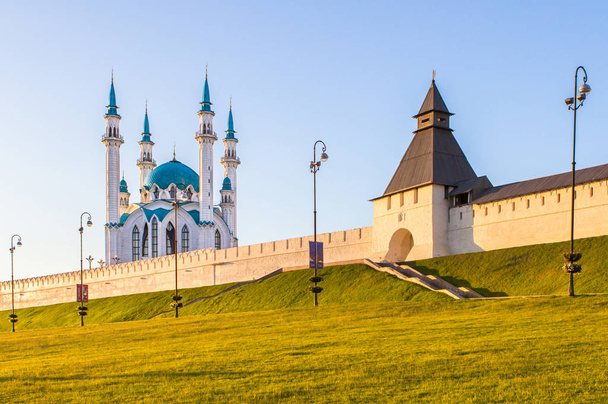 Kazan Kremlin ve Kul Şerif camisi, Rusya - Fotoğraf, Görsel