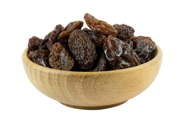 Raisins boulon bois isolé sur fond blanc avec pat de coupe
 - Photo, image