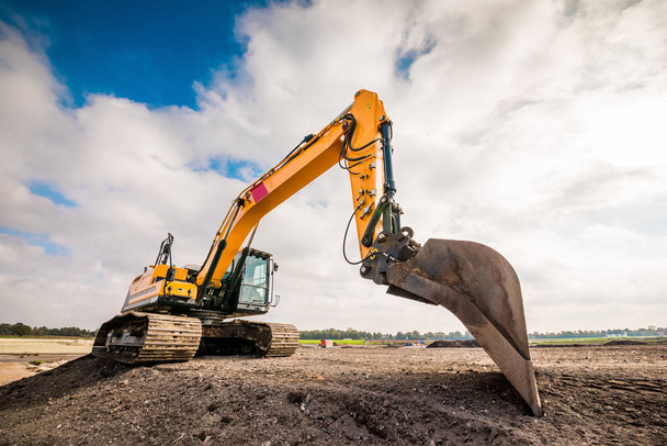 Big excavator in construction site - Photo, image