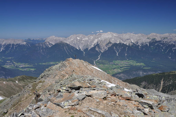 scenic view of majestic alps landscape - Valokuva, kuva