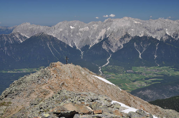 scenic view of majestic alps landscape - Zdjęcie, obraz