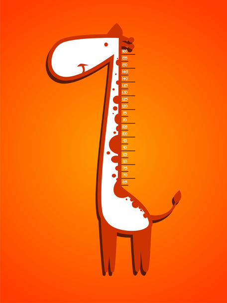 Baby height measure - Vector, Image