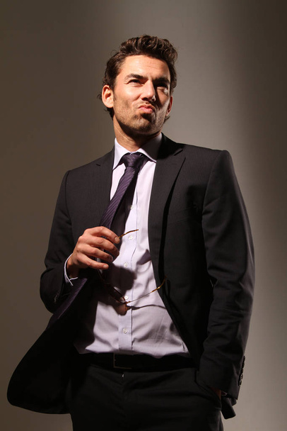 portrait of man in suit - Foto, Imagem