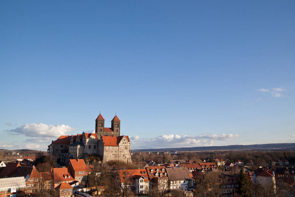 scenic view of majestic medieval castle architecture - Φωτογραφία, εικόνα