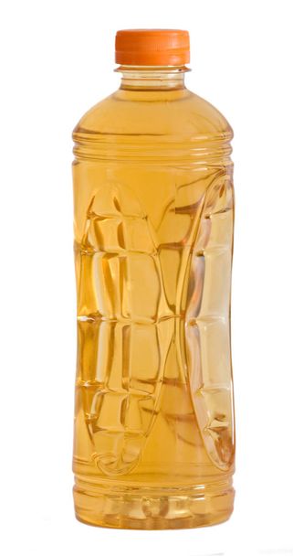 Bottle of natural apple juice  - Фото, зображення