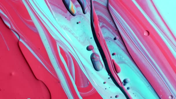 malovat abstraktní pozadí fialové a tyrkysové - Záběry, video