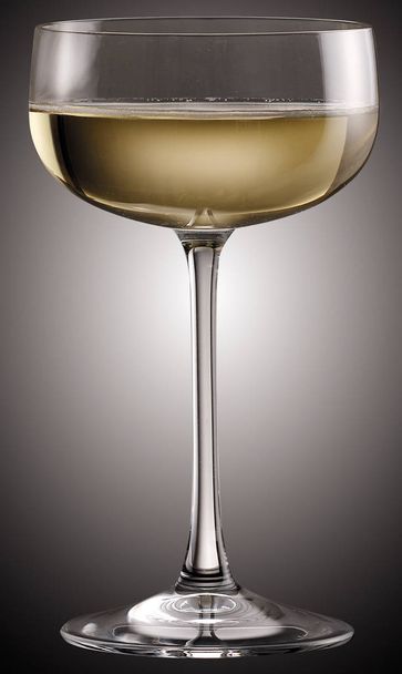 glass of wine on a black background - Zdjęcie, obraz