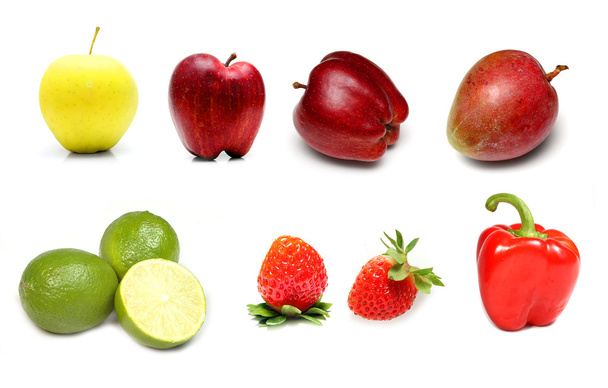 Obst- und Gemüsesammlung - Foto, Bild
