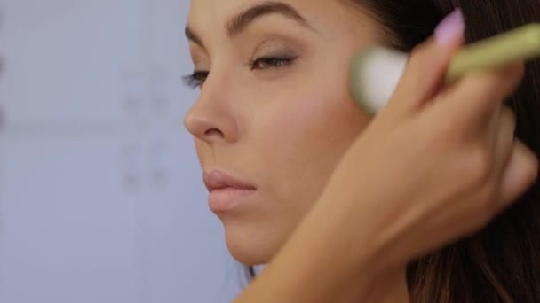 Professional make-up artist - Πλάνα, βίντεο