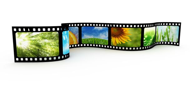Filmstrip con imágenes
 - Foto, imagen