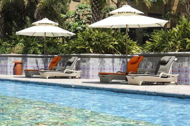 The hotel outdoor swimming pool - Foto, Bild
