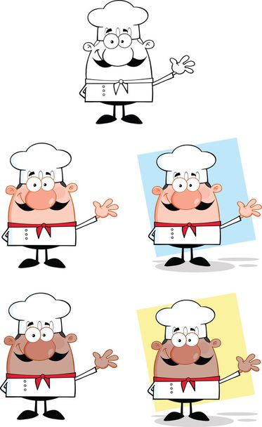 Chef personaggi dei cartoni animati 3 Insieme di raccolta
 - Foto, immagini