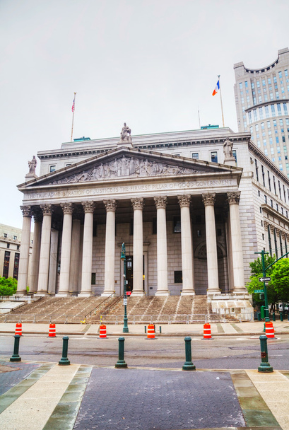 a new york állam legfelsőbb bíróság épület - Fotó, kép