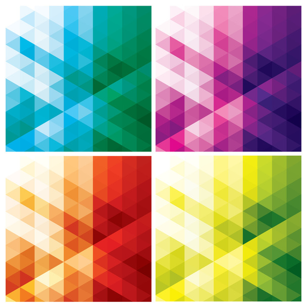 abstract triangle backgrounds - Вектор,изображение