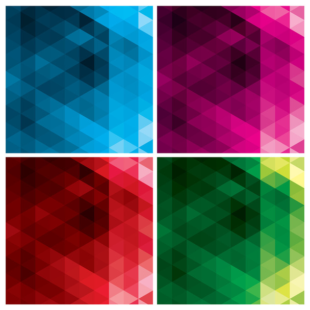 abstract triangle backgrounds - Вектор, зображення