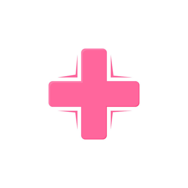 Pharmacy icon, flat graphic design template, vector illustration - ベクター画像