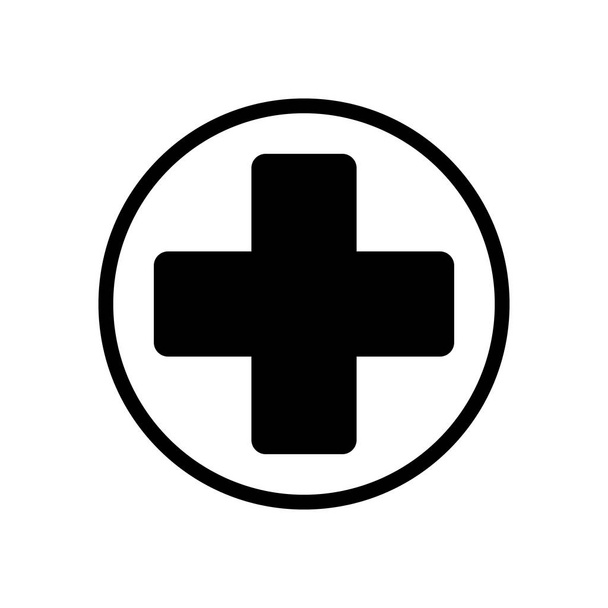 Pharmacy icon, flat graphic design template, vector illustration - ベクター画像