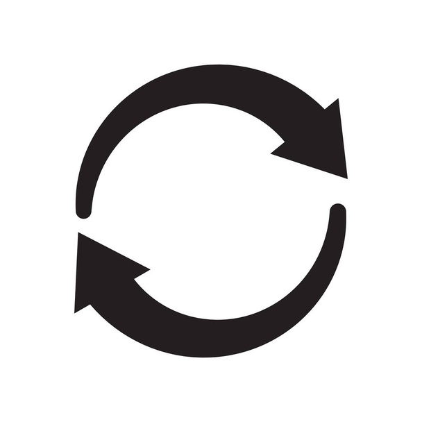 Rafraîchir icône vecteur isolé sur fond blanc, Rafraîchir signe
 - Vecteur, image