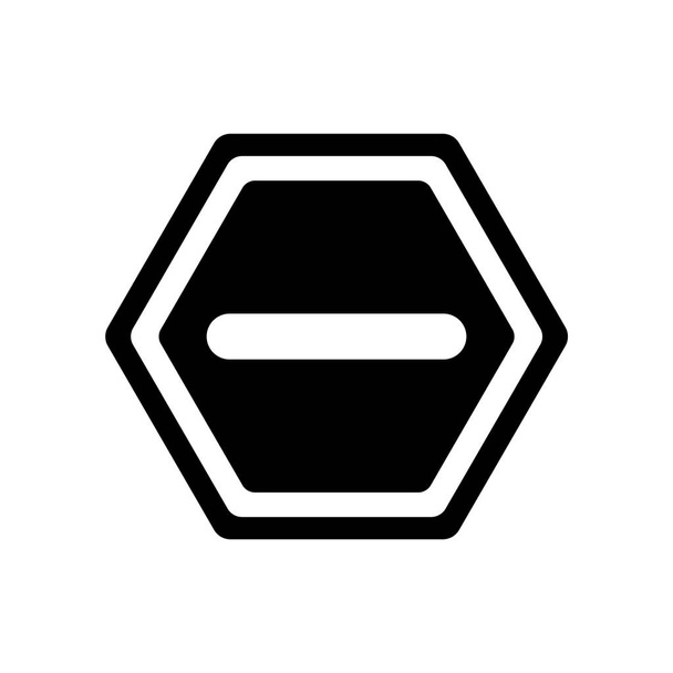 Vettore icona segno unidirezionale isolato su sfondo bianco, One Way S
 - Vettoriali, immagini