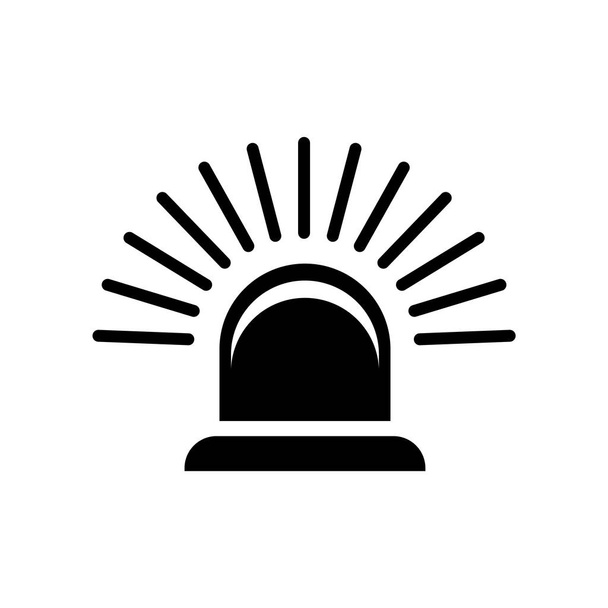 Segno di allarme vettore icona isolato su sfondo bianco, Segno di allarme
  - Vettoriali, immagini