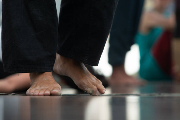 dancer foot, contact improvisation - Photo, Image