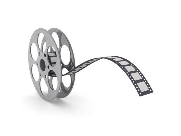 3D Rendering of movie film reel - Foto, Bild