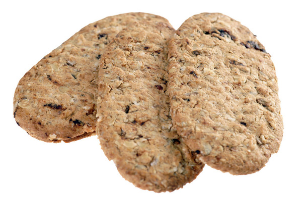 breakfast biscuit isolated over a white background - Valokuva, kuva