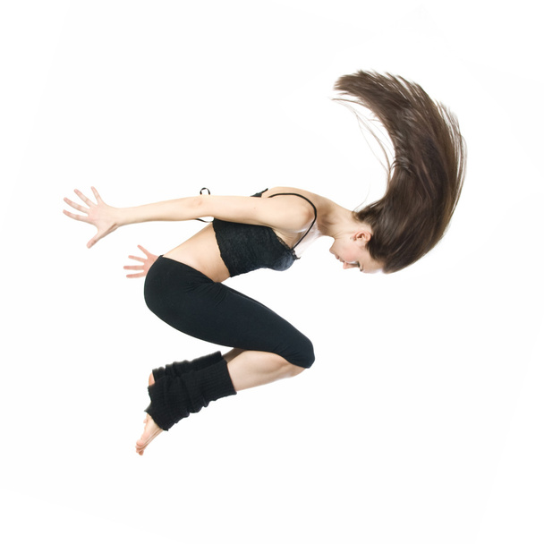 Jumping young dancer - Foto, Bild