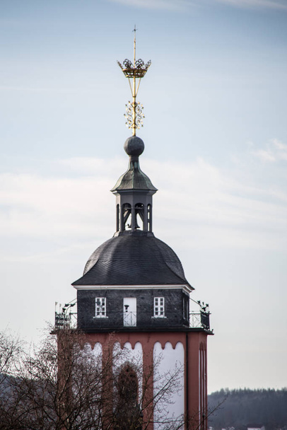 Chiesa Nikolai con corone nel Siegerland
 - Foto, immagini