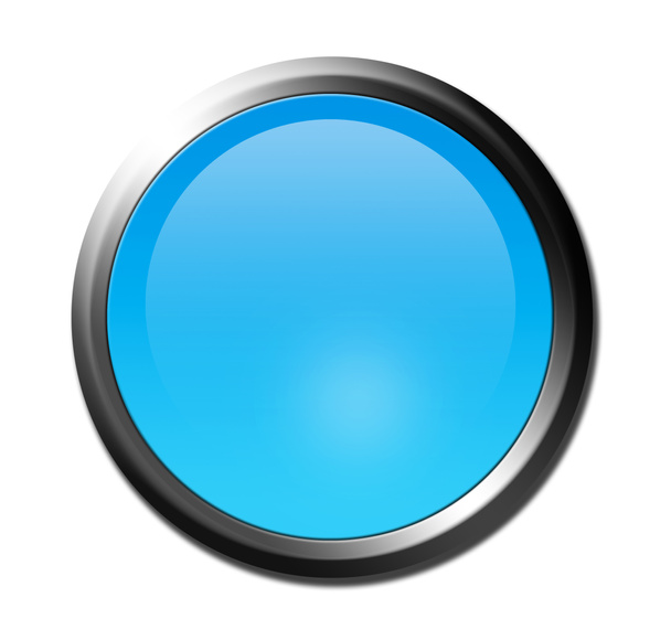 Blue Button - Fotografie, Obrázek