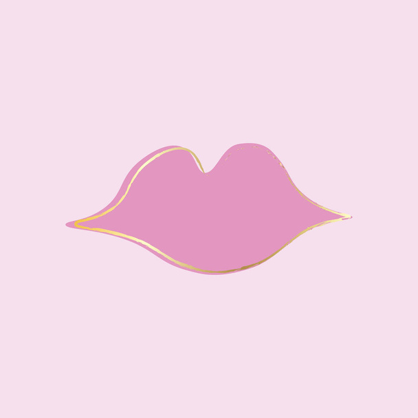 губы изолированный объект, валентинки день любовный элемент - Фото, изображение