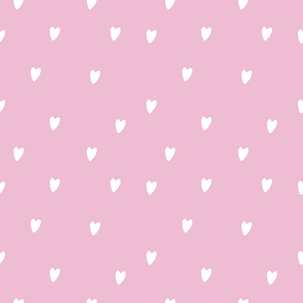 абстрактний вектор безшовного візерунка серця. любовний фон для текстилю, тканини, шпалер, обгортання
 - Вектор, зображення