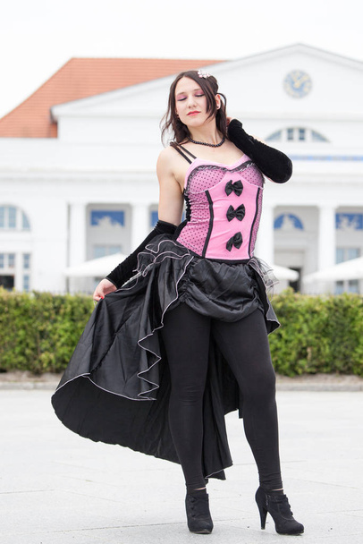 girl posing in cosplay costume   - Fotoğraf, Görsel