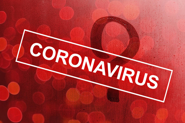 Il concetto di virus MERS-CoV Novel Corona. Medio Oriente Sindrome Respiratoria collage astratto. Infezione cinese
 - Foto, immagini