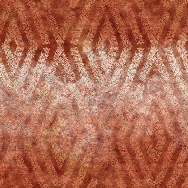 Bezešvé terakotové textury červená jílovitá barva vzor - Fotografie, Obrázek