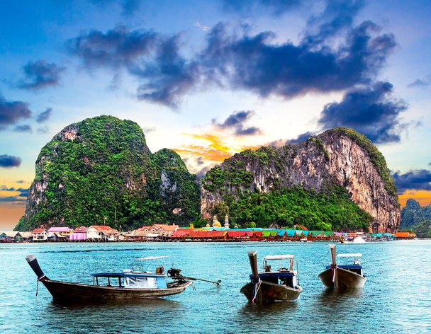 Malowniczy krajobraz Phuket - Zdjęcie, obraz