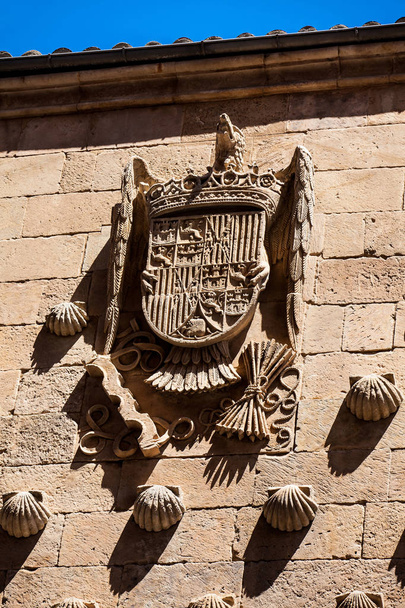 Мбаппе из окон исторического Дома криков, построенного в 1517 году в Саламанке, Испания
 - Фото, изображение