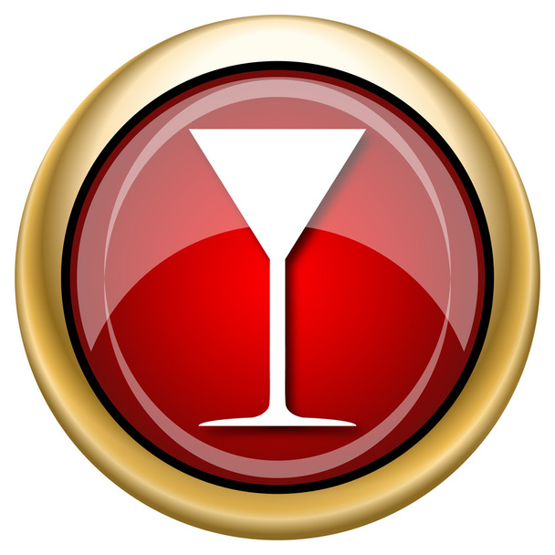 icône en verre martini - Photo, image