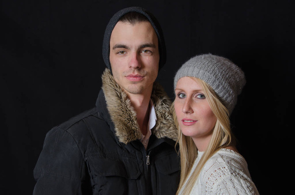 portrait of young couple together - Photo, image