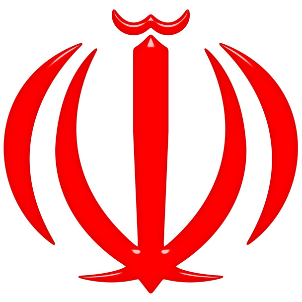 3D Írán znak - Fotografie, Obrázek