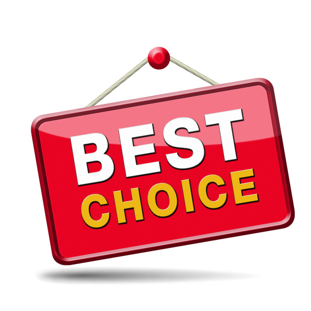 best choice sign - Foto, imagen