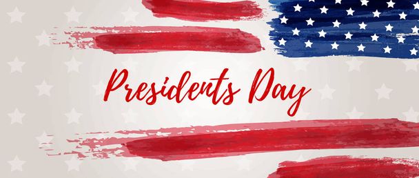 Usa prezidenti Day holiday background - Vektor, obrázek
