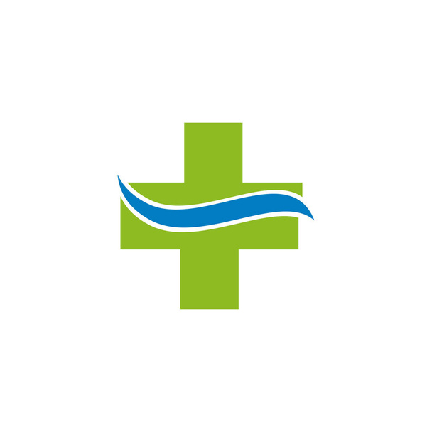 Plantilla vectorial de diseño de logotipo médico y sanitario
 - Vector, imagen