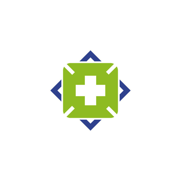 Medical logo design vector template - Vector, Image