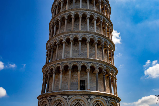 leaning Tower of pisa, Toskana, İtalya - Fotoğraf, Görsel