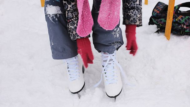 スノースポーツの背景スケートと氷 - 写真・画像