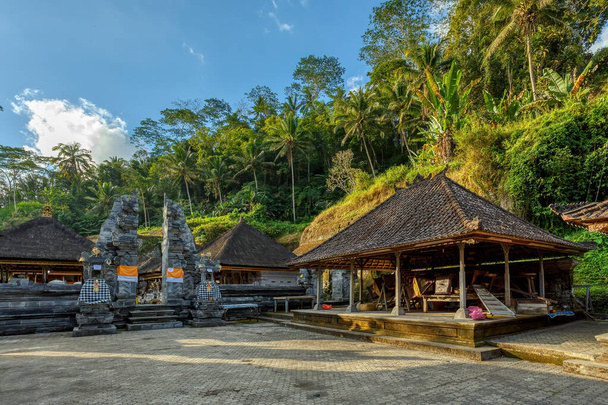 Hindoe Tempel bij Gunung Kawi, Bali Indonesië - Foto, afbeelding